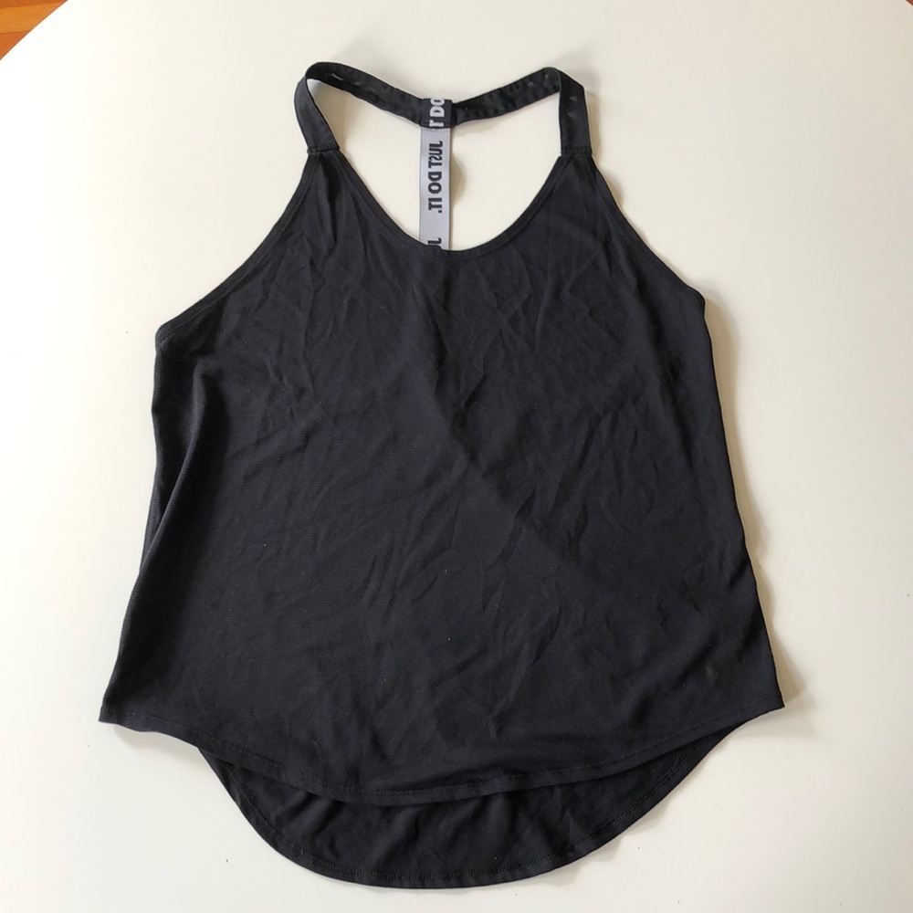 Nike Dri Fit Black Tank Size Medium